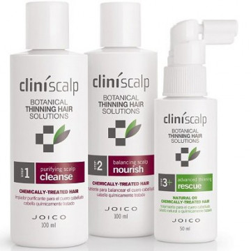 Купить - Joico Cliniscalp 3-step Trial Kit For Chemically Treated Hair Advanced Stages - Система интенсивная для редеющих окрашенных волос