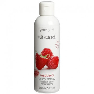 Купить - Greenland Fruit Extracts Body Scrub Raspberry - Скраб для тела Малина