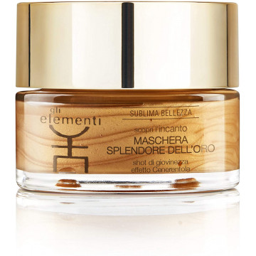Купить - Gli Elementi Golden Glow Mask - Золотая маска для сияния лица