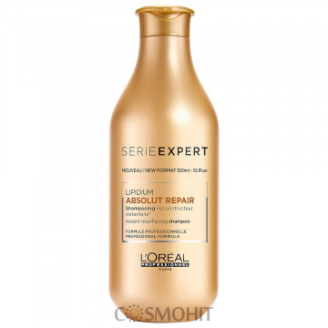 Купить - L’Oreal Professionnel Absolut Repair Lipidium Shampooing Reconstructeur Instantane - Восстанавливающий шампунь для поврежденных волос