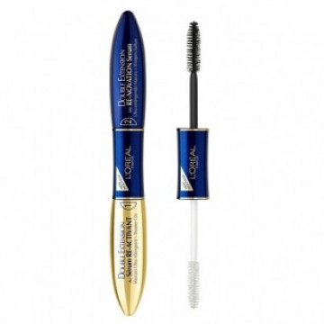 Купить - L'Oreal Double Extension Mit Re-Novation Serum - Тушь для ресниц восстанавливающая, объемная, удлиняющая (Черная)