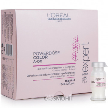 Купить - L'Oreal Professionnel Powerdose Color A-OX - Концентрированная сыворотка для защиты цвета окрашенных волос