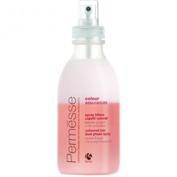 Купить - Barex Permesse Colour Assurances Spray - Двухфазный спрей-кондиционер для окрашенных волос с экстрактом личи и маслом энотеры