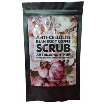 Купить - Top Beauty Perfumed Anti-cellulite Scrub "Flowers" - Антицеллюлитный кофейный парфюмированный скраб для тела