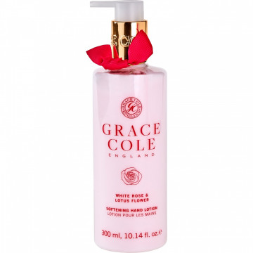 Купить - Grace Cole White Rose&Lotus Flower Hand Lotion - Лосьон для рук "Роза и цветы лотоса"