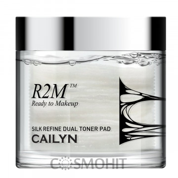 Купить - Cailyn R2M Silk Refine Dual Toner Pad - Шелковые двусторонние подушечки с тонером для очищения лица