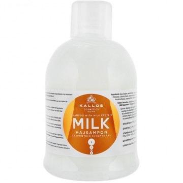 Купить - Kallos Milk Shampoo With Milk Protein - Питательный шампунь с молочным протеином для сухих и поврежденных волос