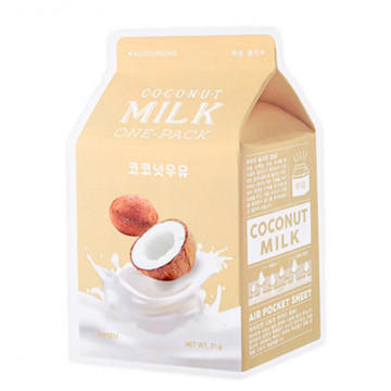 Купить - A'Pieu Coconut Milk One-Pack - Увлажняющая тканевая маска с молочными протеинами и экстрактом кокоса