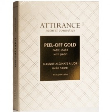 Купить - Attirance Peel-off Face Mask Pearl & Gold - Альгинатная маска Золото и жемчуг