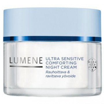 Купить - Lumene Ultra Sensitive Comforting Night Cream - Крем ночной питательный и успокаивающий с черникой