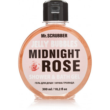Купить - Mr.Scrubber Jelly Bubbles Shower & Bath Gel "Midnight Rose" - Гель для душа