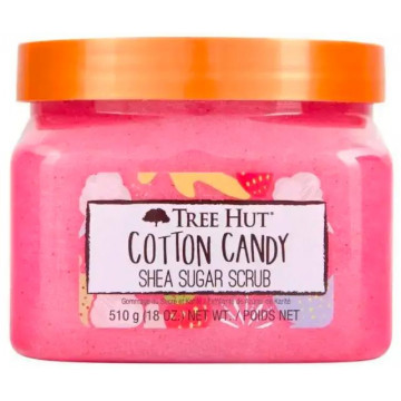 Купить - Tree Hut Cotton Candy Sugar Scrub - Скраб для тела "Сахарная вата"