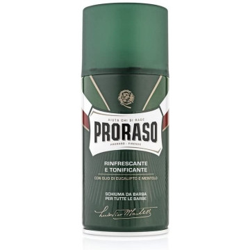 Купить - Proraso Green Line Refreshing Shaving Foam - Освежающая и тонизирующая пена для бритья