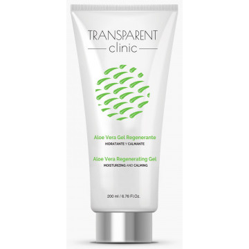 Купить - Transparent Clinic Aloe Vera Regenerating Gel - Увлажняющий и успокаивающий гель Aлоэ