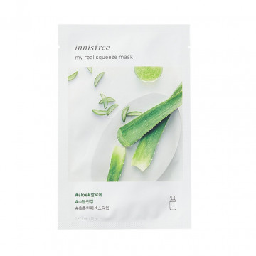 Купить - Innisfree My Real Squeeze Mask Aloe - Тканевая маска с экстрактом алоэ