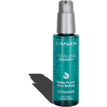 Купить - L'anza Healing Strength Neem Plant Silk Serum - Шелковая сыворотка для волос с экстрактом Ниму