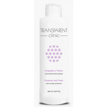 Купить - Transparent Clinic Cleanser and Tonic - Очищающий и тонизирующий гель с экстрактом мальвы 2 в 1