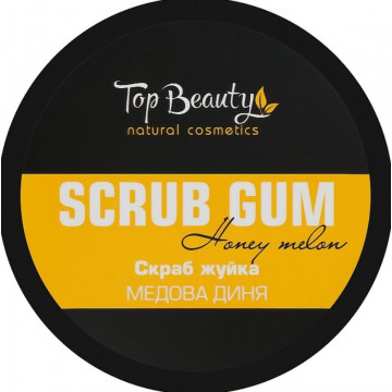 Купить - Top Beauty Scrub Gum - Скраб-жвачка для тела Медовая дыня