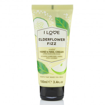 Купить - I Love Elderflower Fizz Hand and Nail Cream - Крем для рук "Коктейль из бузины"