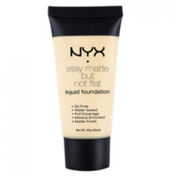 Купить - NYX Stay Matte But Not Flat Liquid Foundation - Матирующая тональная основа