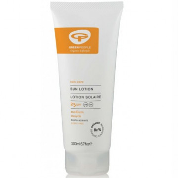 Купить - Green People Sun Lotion SPF25 No Scent - Солнцезащитный лосьон без запаха SPF25