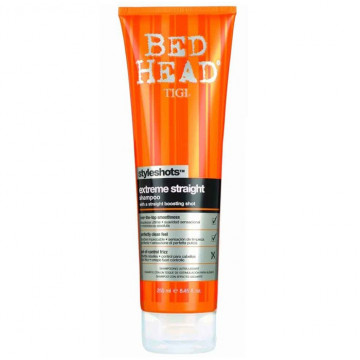 Купить - Tigi Bed Head Styleshots Extreme Straight Shampoo - Выпрямляющий и придающий гладкость волосам шампунь