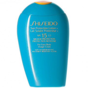 Купить - Shiseido Sun Protection Lotion N - Лосьон солнцезащитный для лица и тела водостойкий SPF 15