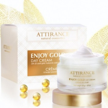 Купить - Attirance Golden Line Day Cream Enjoy Gold - Дневной крем для лица 