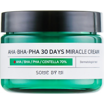 Купить - Some By Mi AHA/BHA/PHA 30 Days Miracle Cream - Крем для проблемной кожи с кислотами