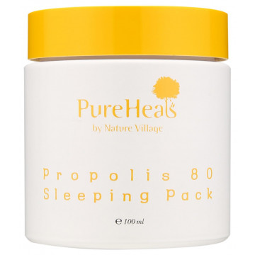 Купить - PureHeal's Propolis 80 Sleeping Mask - Ночная увлажняющая маска для лица с экстрактом прополиса