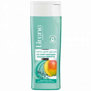 Купить - Lirene Shower Olive Gel With Mango Wax 400 мл - Гель для душа со смягчающим воском манго