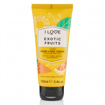 Купить - I Love Exotic Fruits Hand and Nail Cream - Крем для рук "Экзотические фрукты"