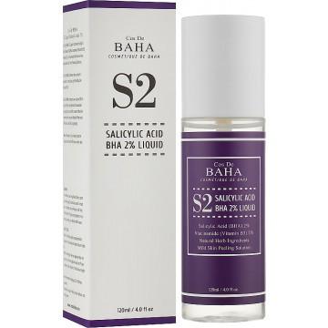 Купить - Cos De BAHA Salicylic Acid BHA 2% Liquid - Тонер для лечения акне и сужения пор