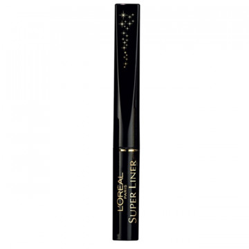 Купить - L'Oreal Super Liner Black Crystal - Подводка для глаз черная