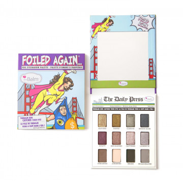 Купить - TheBalm Foiled Again Eyeshadow Palette - Палетка теней для глаз