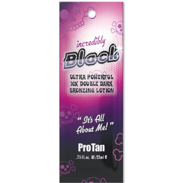 Купить - Pro Tan Incredibly Black Ultra Powerful, 10X Double Dark Bronzing Lotion - Лосьон для загара с бронзаторами