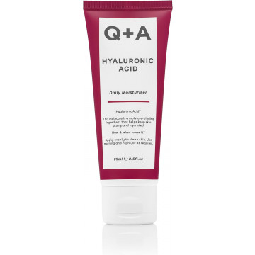 Купить - Q+A Hyaluronic Acid Daily Moisturiser - Увлажняющий крем для лица с гиалуроновой кислотой