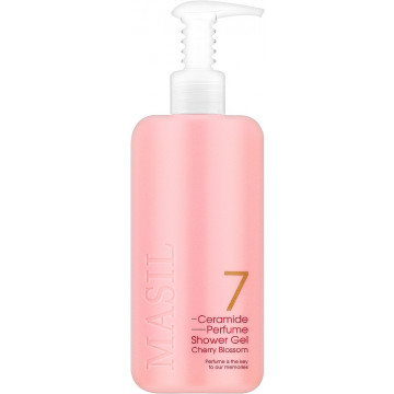 Купить - Masil 7 Ceramide Perfume Shower Gel Cherry Blossom - Гель для душа с керамидами с ароматом цветущей вишни