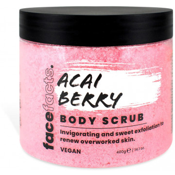 Купить - Face Facts Acai Berry Body Scrub - Скраб для тела "Ягода асаи"