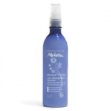 Купить - Melvita Bouquet Floral Softening Cleansing Milk - Очищающее молочко для снятия макияжа