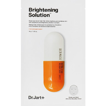 Купить - Dr.Jart+ Dermask Micro Jet Brightening Solution - Осветляющая детокс-маска для лица