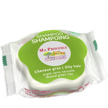 Купить - Ma Provence Shampoing solide Cheveux Gras - Твердый шампунь с зеленой глиной для жирных волос Купить - Ma Provence Shampoing solide Cheveux Gras - Твердый шампунь с зеленой глиной для жирных волос
