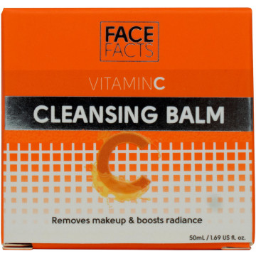 Купить - Face Facts Vitamin C Cleansing Balm - Бальзам для очищения кожи лица с витамином С