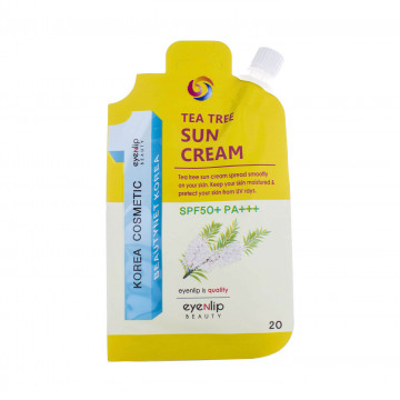 Купить - Eyenlip Tea Tree Sun Cream SPF50+ PA+++ - Солнцезащитный крем для лица 