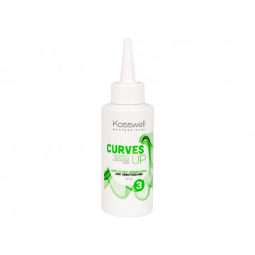 Купить - Kosswell Professional Curves Up 3 - Средство для долговременной укладки для очень поврежденных волос