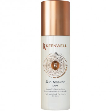Купить - Keenwell Spray Multi-Protective & Tan Booster Sun Water SPF 15 - Мультизащитная вода для загара с SPF 15 Купить - Keenwell Spray Multi-Protective & Tan Booster Sun Water SPF 15 - Мультизащитная вода для загара с SPF 15