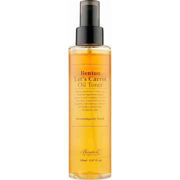 Купить - Benton Let's Carrot Oil Toner - Двухфазный тонер с маслом моркови