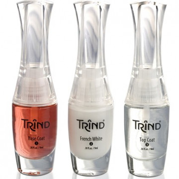 Купить - Trind French Manicure Set Red - Набор для французского маникюра, прозрачно-красный