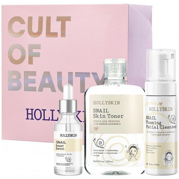 Купить - Hollyskin Snail Smart Basic Care - Набор для лица с муцином улитки