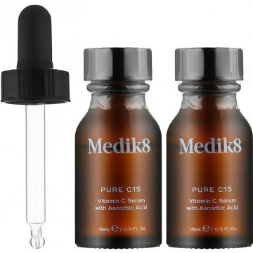 Купить - Medik8 Pure C15 Serum - Антиоксидантная сыворотка для лица с витамином C